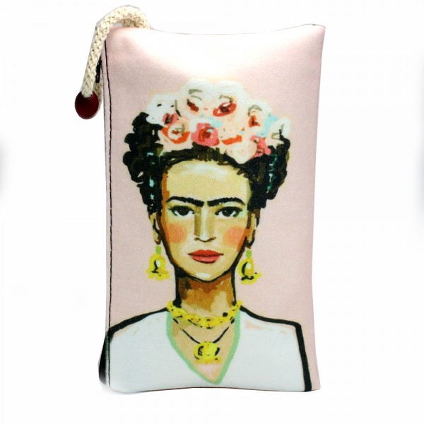 Frida Kahlo Pembe Kalemlik & Cüzdan