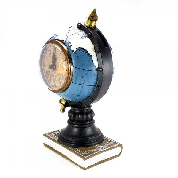 Dünya Küresi Saat & Kumbara