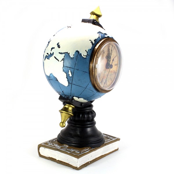 Dünya Küresi Saat & Kumbara