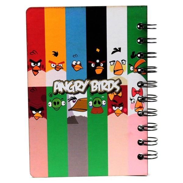 Angry Bird 3D Mdf Defter