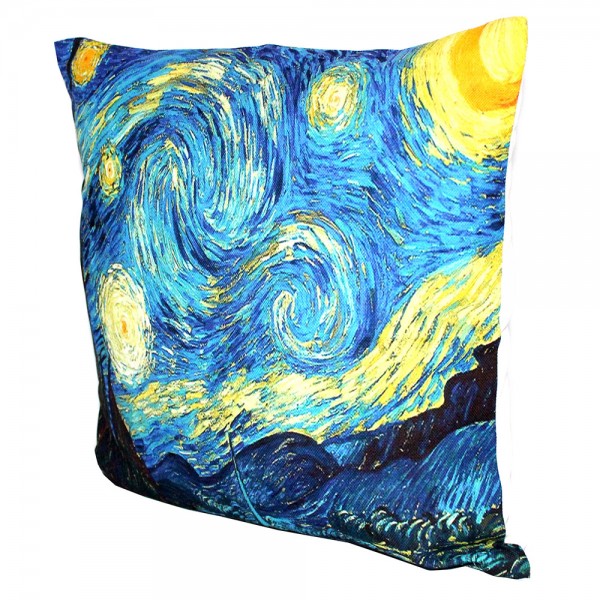 Van Gogh Yıldızlı Gece Yastık
