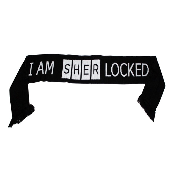 I Am Sher Locked Siyah Atkı