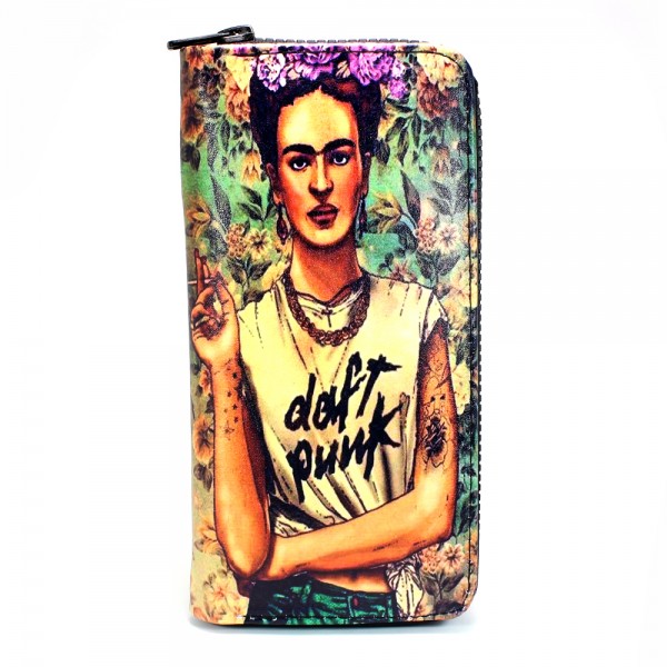 Frida Kahlo Uzun Cüzdan