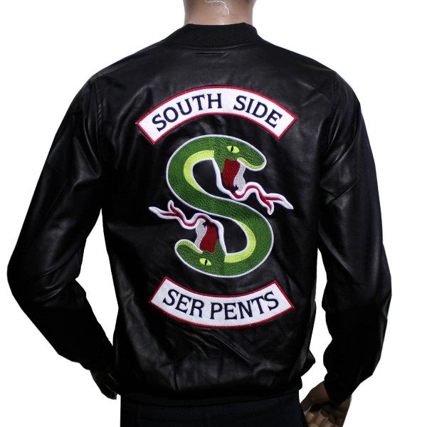 South Side Riverdale Siyah Deri Ceket