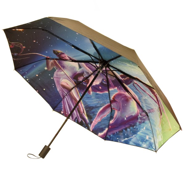 Burç Model Renkli Şemsiye