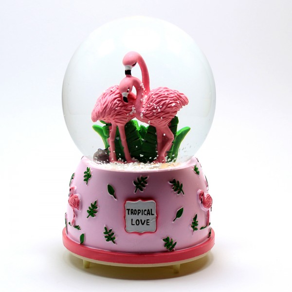 Tropical Love Flamingolar Müzikli Kar K...